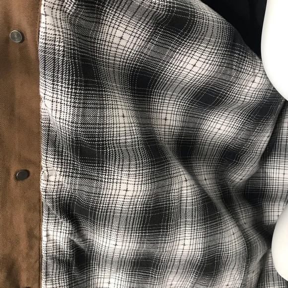 SOLD ❌ Vans Tan Hooded Trucker Jacket - Picture 7 of 7